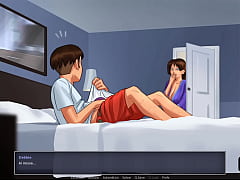  - Summertime Saga ep 12 - Comprando brinquedos para Jenny e Pego batendo Punheta com calcinha da Milf