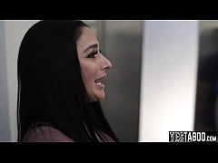  - Furious big boobs MILF fucks big dick neighbor in front of wife