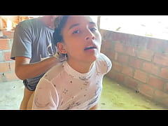  - lega a la casa mi hermanastra la tetona y me pogo muy cachodo y me la follo