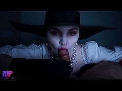  - Lady Dimitrescu will fuck you. Cosplay. Resident Evil Village.