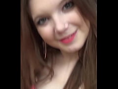  - Angela, 19 yo, first threesome with her 2 friends from