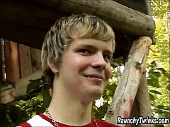  - Two Twinks Fuck In The Woods