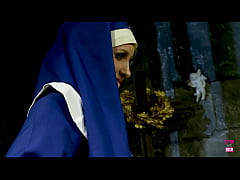  - A possessed blonde has to lick the pussy of a perverted nun