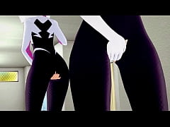  - Gwen Stacy masturbation - Spider Man Into the Spider Verse