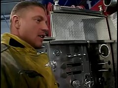  - Inquisitive woman gets her shaved cunt drilled by fireman