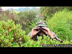  - Brazzers - Shes Gonna Squirt - Sneaking into the Squirters Yard scene starring Casey Calvert and Dan