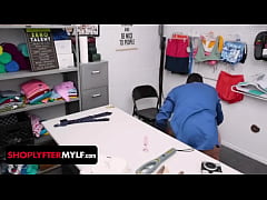  - Blonde Big Tits MILF Shoplifter Ryan Keely Anal Fucked To Multiple Orgasms By Officer