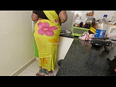  - Indian maid Priya got fucked in kitchen