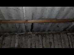  - We hid from the rain in an abandoned place to have sex with dirty talk - Lesbian Illusion Girls