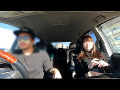  - やらせなし完全リアル【個人撮影】【隠し撮り】神回清楚なのにニットの上からわかる童顔巨乳 まさかの露出性癖告白　 ドライブ中に『車で犯されたい』と 突如カーセックス勃発　【顔出し】【近距離】