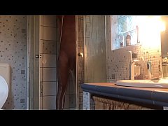  - 4K getting caught, showering, Hardcore Cumming