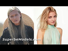 SUPERBE MODELS - (Dasha Elin, Bella Luz) - BLONDE COMPILATION! Gorgeous Models Undress Slowly And Show Their Perfect Bodies Only For You