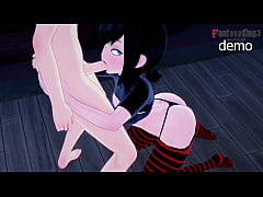  - Mavis Dracula fucking hard whit her classic costume POV | Hotel Transilvania | Full on red