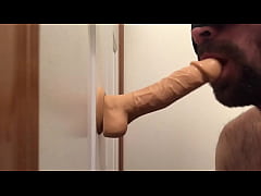  - Going down deep on my dildo