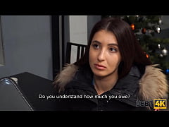  - DEBT4k&period; Hung collector permits hottie to pay the debt using her pussy
