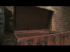  - Delicious gorgeous busty brunette tied and fucked in bondage sex