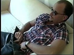  - Hot cop dudes in MMM threesome sucking cock and fucking tight ass