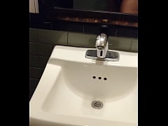  - Masturbating in public bathroom