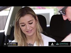  - NURU MASSAGE - Sexy Tattooed Masseuse Has Her Tight Pussy Destroyed In The Shower By A Pervert Cop