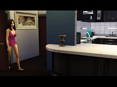  - step Brother and sister share bed - and make sex for the first time - family sex