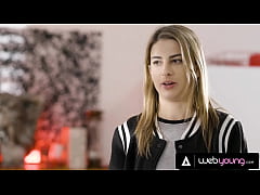  - Conflicted Teen Kristen Scott Discovers Her Sexuality With Lesbian Petite Blonde Kenna James