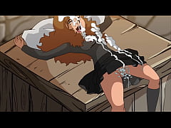  - Fat man destroys teen pussy (Hagrid and Hermione)