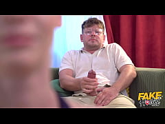  - Fake Hostel - teeny babe handles two big cocks for the first time in her tight pussy for threesome