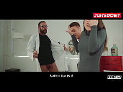 - LETSDOEIT - (Pablo Ferrari, Evelina Darling, Nikolas) - Brunette Russian Teen Enjoys Sensual Fantasy Sex With Her Lover