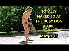  - Naked JO at Canine Park Bare Foot Naked May 2015