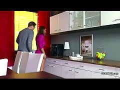  - step Daddy Seduce Monster Tit Step-daughter to Fuck when step Mom away