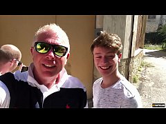  - Obedient twinks tormented and fucked in rough raw foursome