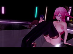  - MMD Raiden Shogun Yae Miko