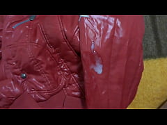  - Gozada na jaqueta de nylon deliciosa da minha cunhada