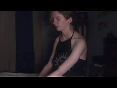  - AMATEUR REDHEAD SLUT Dominates and Teases her Daddy