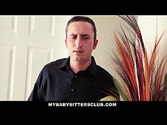  - Myb.SittersClub - Teen b. Sitter (Kinsley Eden) Caught and Fucked