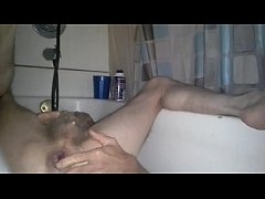  - peeing in own ass while fingering