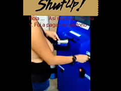  - sin bra. Exhibicionista Guadalajara apagando teléfono