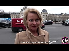  - 50yo blonde milf Cynthia having a hardcore gangbang