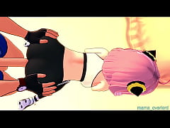  - Anya Adult version wearing deportive clothes for training (spy x family)