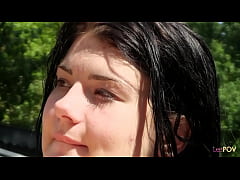  - Playful lesbian teens love to play with each others sex depraved pussies at the swimming pool