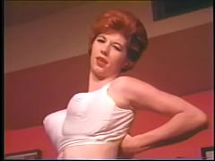  - Stunning chick with massive juicy tits and big round ass poses in her room