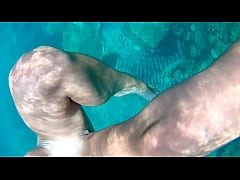  - swimming without panties is so good while others are watching.Mala dvojka