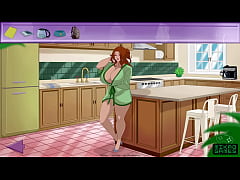  - Secret House ep 3 - Fiquei olhando os Peitos da Minha Madrasta enquanto faço Café