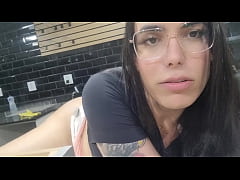  - estreando novo posto de gasolina, fodi com o segurança