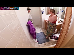  - My stepson came inside me in the bathroom