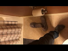  - Pissing in the toilet