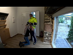  - The delivery man comes Home and I give him a surprise blowjob