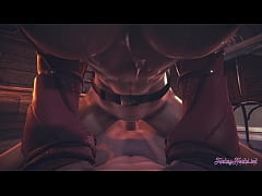  - Starwars Hentai POV Ahsoka 3D 4D - blowjob and fucked cowgirl stily with creampie