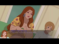  - The secret of the house -18yo fuck horny old woman on sofa