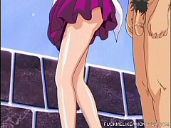  - Cute Hentai Teen Chick In An Act Of Sexual Servitude